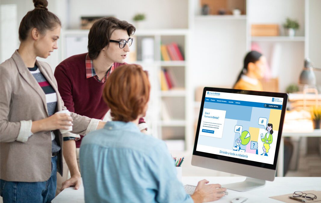 Los jóvenes gallegos refuerzan sus competencias digitales con Formación Dixital